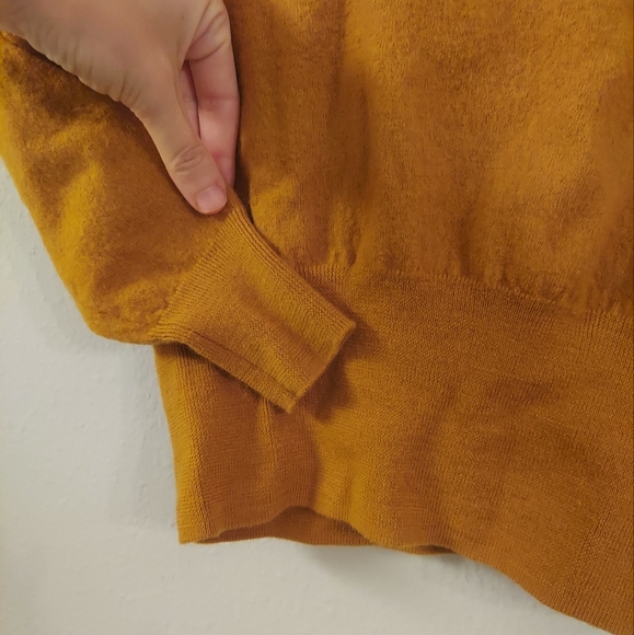 Madewell Colorblock Polo Sweater- 100% Merino Wool! - Picture 8 of 8